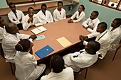 Meeting of hospital doctors