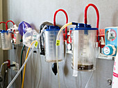 Hospital suction devices