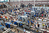 Security screening,Denver Airport