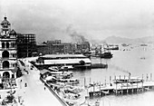 Hong Kong harbour,early 20th century