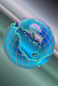 Globe graphic