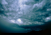 Cumulonimbus storm clouds