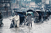Monsoon in Benares,India