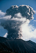 Eruption of Sakurajima volcano,Japan