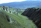 Differential erosion,British Columbia