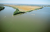 Confluence of Mississippi and Missouri River