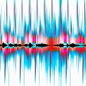 Abstract sound waves