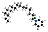 Cetylpyridinium chloride,illustration