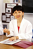 Asian Female Scientist