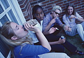 Teenage drinking and smoking
