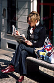 Woman reading