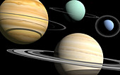 Ringed Planets