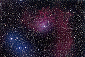 Flaming Star Nebula Region