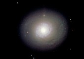 Optical CCD image of the spiral galaxy M94