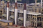Gas turbine units of a power plant
