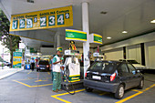 Ethanol and petrol fuel station,Brazil