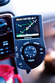 GPS Directional Device in Rental Car