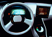 Computerised car interior