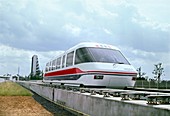 Test run of MLU-002 maglev train