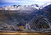 Bingham Canyon Copper Mine in Utah