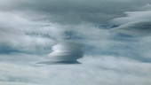 Lenticular cloud, timelapse