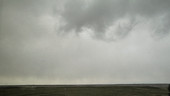 Rain from nimbostratus clouds, timelapse