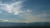 Cirrus clouds, timelapse