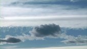 Jet stream clouds