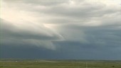 Thunderstorm outflow clouds, timelapse