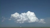 Reservoir effect clouds, timelapse