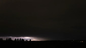 Storm and moonlight, timelapse