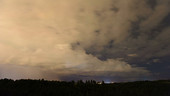 Clouds and storms, timelapse
