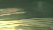 Iridescence in mountain wave clouds
