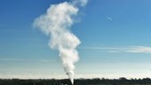 Industrial steam plume, time-lapse