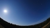 Total lunar eclipse, time-lapse