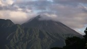 Reventador volcano from the Amazon