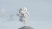 Reventador volcano ash plume