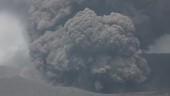 Mount Bromo volcano eruption