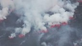 Lava lake at Mount Nyiragongo