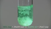 Nickel II hydroxide precipitate