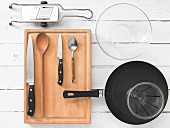 Kitchen utensils for preparing couscous