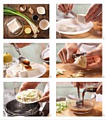 How to prepare steamed silk tofu