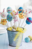 Cake pops for an Easter party