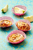 Pastry swirls with an apple filling