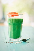 A green smoothie rich in iron
