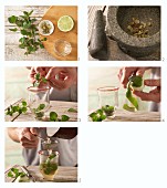How to prepare cardamon and mint tea
