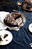 Hazelnut and chocolate tart with Nutella
