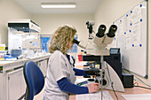 Cytology lab for breast screening