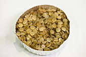 Recycled plastic pellets