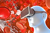 VR in healthcare,illustration